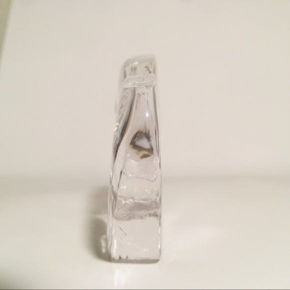 Vintage Pukeberg Sweden Clear Glass Bird Napkin Holders - Picture 3 of 6